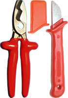 Kabelkuttere, kniver etc.  AUS