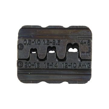 106013 BAKKE. Pressbakke, rullpress 0,5-6mm² til AB 3