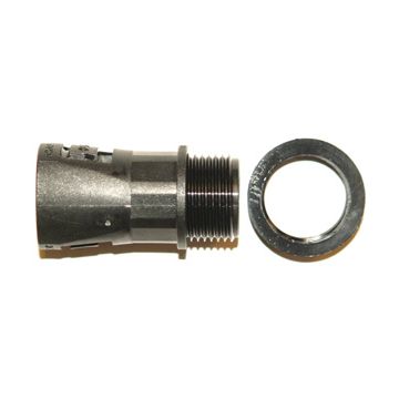 RSF-M20B-17 Plastnippel, rett, M20