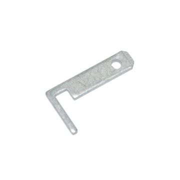 B 12505. Flatstift 2,8x0,8. 90º