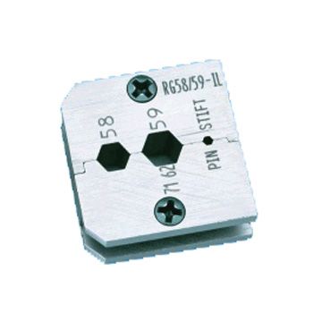 RG 58/59 Pressbakke, koaxial RG 58/59, WDT-system