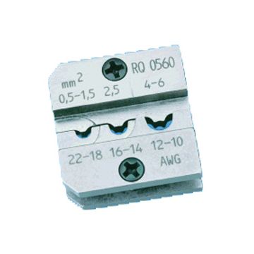 RQ 16 Pressbakke, uisolerte Cu kabelsko KRF 16mm², WDT-system