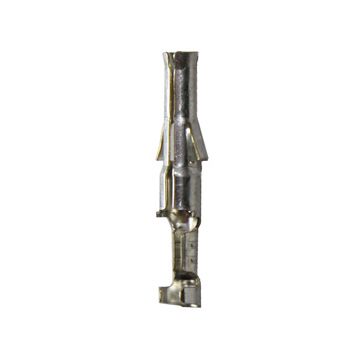 B 0502 HO Uisolert kabelsko, Rundstift, hun (ø=2mm), 0,2-0,5mm²