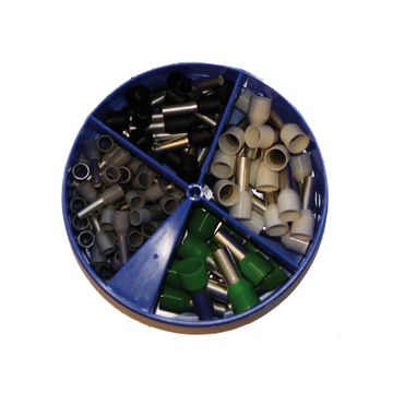 ENDEASS STOR. Endehylse, isolert, assotiment 4,0 til 16mm²