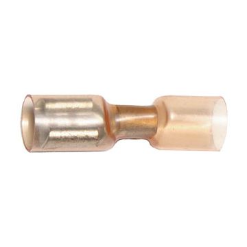 ADS 1507 FLFC. Fullisolert krympeplast-isolert flatstifthylse. 1,5mm² (6,3x0,8)