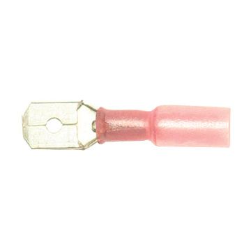 ADS 1507 HC. Krympeplast-isolert flatstift. 1,5mm² (6,3x0,8)
