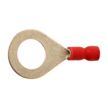 A 1510 R. Isolert ringkabelsko 1,5mm² M10, rød