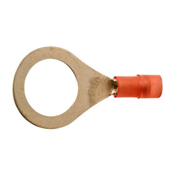 A 1512 R. Isolert ringkabelsko 1,5mm² M12, rød