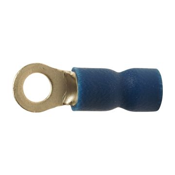 A 2537 R. Isolert ringkabelsko 2,5mm² M3,5, blå