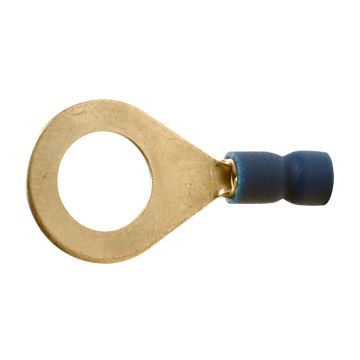 A 2585 R. Isolert ringkabelsko 2,5mm² M8, blå