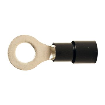 A 4065 R. Isolert ringkabelsko 4mm² M6, sort