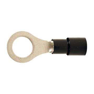 A 4085 R. Isolert ringkabelsko 4mm² M8, sort