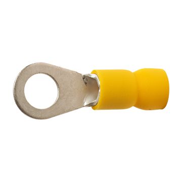 A 4665 R. Isolert ringkabelsko 6mm² M6, gul
