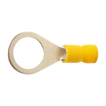 A 4613 R. Isolert ringkabelsko 6mm² M13, Gul