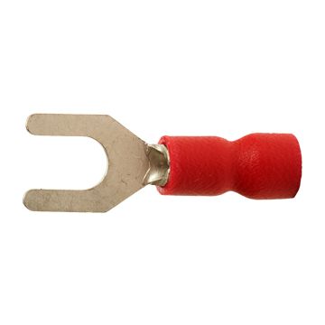 A 1532 G. Isolert gaffelkabelsko. 1,5mm² M3, rød