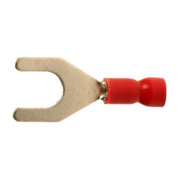 A 1565 G. Isolert gaffelkabelsko. 1,5mm² M6, rød