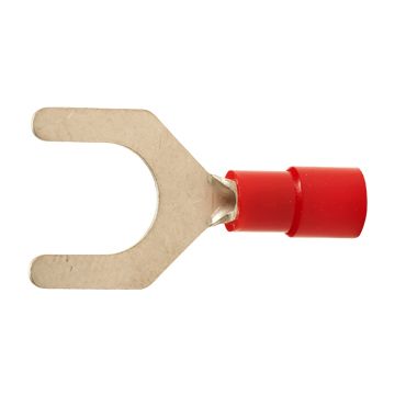 A 1585 G. Isolert gaffelkabelsko. 1,5mm² M8, rød