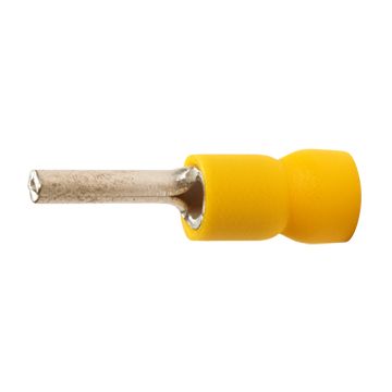 A 4630 SR. Isolert stiftkabelsko. 6mm² gul