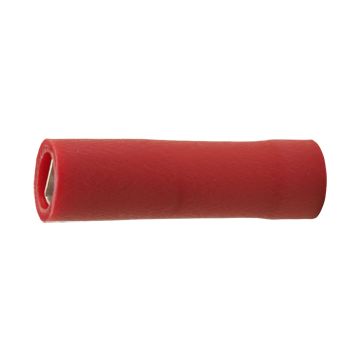 A 0503 FLF 5. Hel-isolert flatstifthylse (hun). 1,5mm², rød