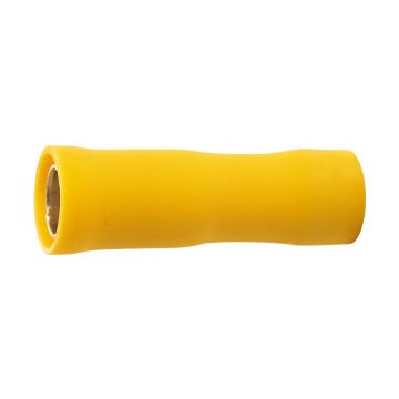 A 4605 HO. Isolert rundstift,( hun). 6mm², gul