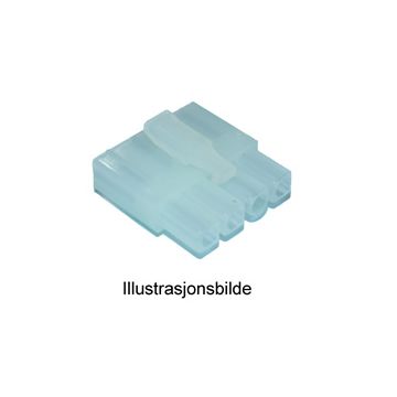 MC 2 M Isolasjonshus 2-pol, for rundstift (HA)