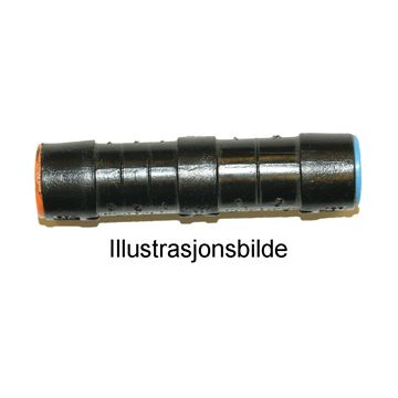 MJB 25/10 Press-skjøtehylse, Aluminium, isolert type B Al/Al