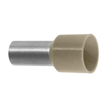 35 BEIGE HL. Endehylse isolert, 35mm², 18mm, BEIGE