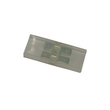 405/4 koblingsstykke, 2+2 pol, 6,3x0,8mm