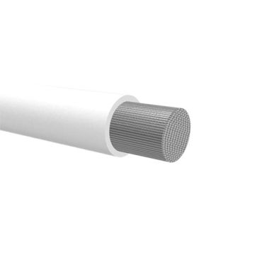 SIF 0,75 HVIT Høyflex, silikonkabel 0,75mm² HVIT