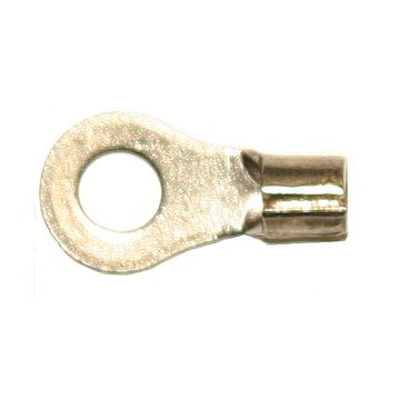 BN 6043 R. Uisolert kabelsko i nikkel, sveiset hals, 4-6mm² M4. Tåler opptil 400º C