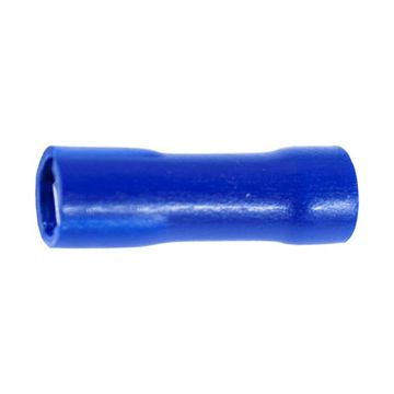A 2503 FLF 8. Hel-isolert flatstifthylse (hun). 2,5mm², blå