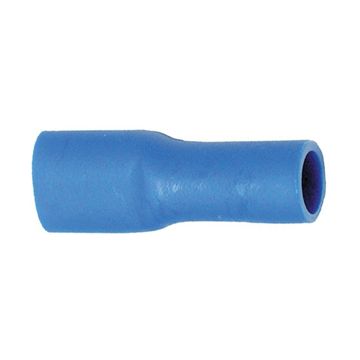 A 2504 FLF 5. Hel-isolert flatstifthylse, (hun). 2,5mm², blå