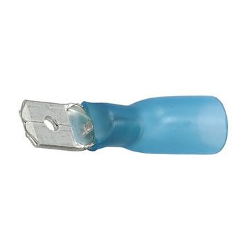 A 2507 HC. Krympeplast-isolert flatstift. 2,5mm² (6,3x0,8)