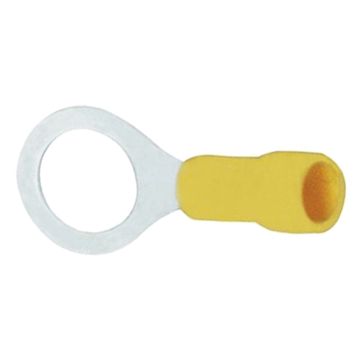 A 0543 R. Isolert ringkabelsko, 0,5mm² M4, gul
