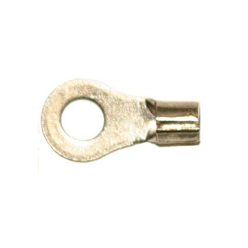 BN 1553 R. Uisolert kabelsko i nikkel, sveiset hals, 0,75-1,5mm² M5. Tåler opptil 400º C