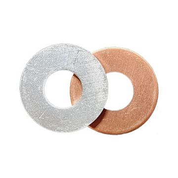 CUAL M10 CuAl-mellomlegg skive for M10, utv ø=26mm