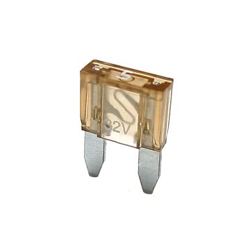 MINI 5. Flatsikring 5 A, beige