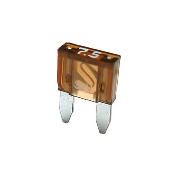 MINI 7,5. Flatsikring 7,5 A, brun