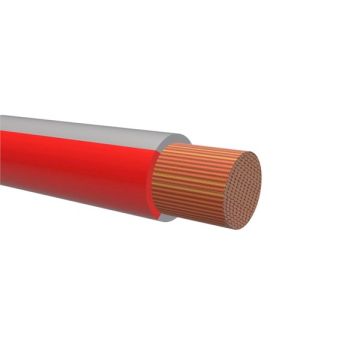 TFK 0,75 GRÅ/RØD. To-farget RKUB-kabel 0,75mm²