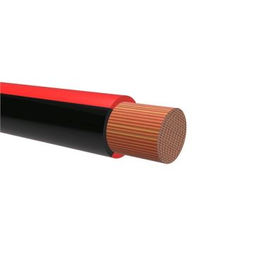 TFK 1,5 RØD/SORT. To-farget RKUB-kabel 1,5mm²