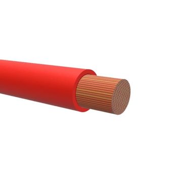 RK-FLEX 10 RØD. Høyfleksibel kabel 10mm² RØD