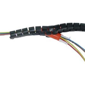 SHR-PPB 15. Spiralslange m/splitt 8-16mm