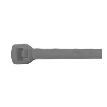 TY 125-18 GRÅ. Nylon strips, grå 136 x 2,4mm