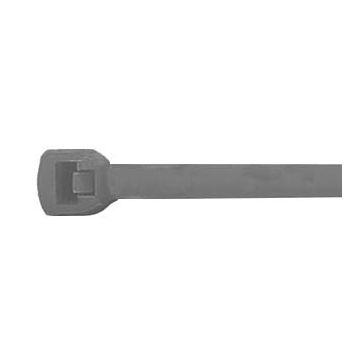 TY 125-40 GRÅ. Nylon strips, grå 141 x 3,6mm