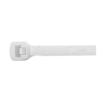 TY 125-18 HVIT. Nylon strips, hvit 136 x 2,4mm