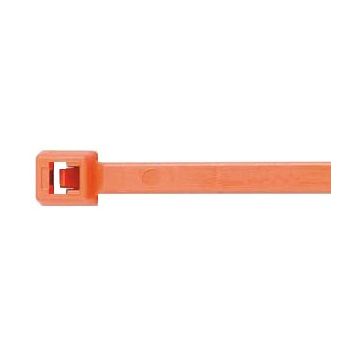 TY 175-50 ORANGE. Nylon strips, orange 186 x 4,7mm