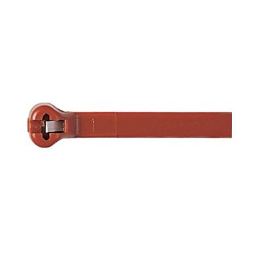 TY 23 BRUN. Abiko nylon strips 92 x 2,4 mm BRUN
