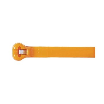 TY 26 ORANGE. Abiko nylon strips 281 x 3,6 mm ORANGE