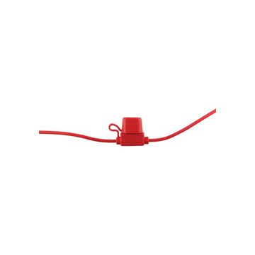 ZC MIDI-R. Sikringsholder for MIDI 2-40Amp, RØD